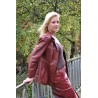 Paula 1 (movie) in red leather outfit (LA1007)